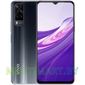 Смартфон Vivo Y31 4GB/128GB международная версия (черный асфальт)
